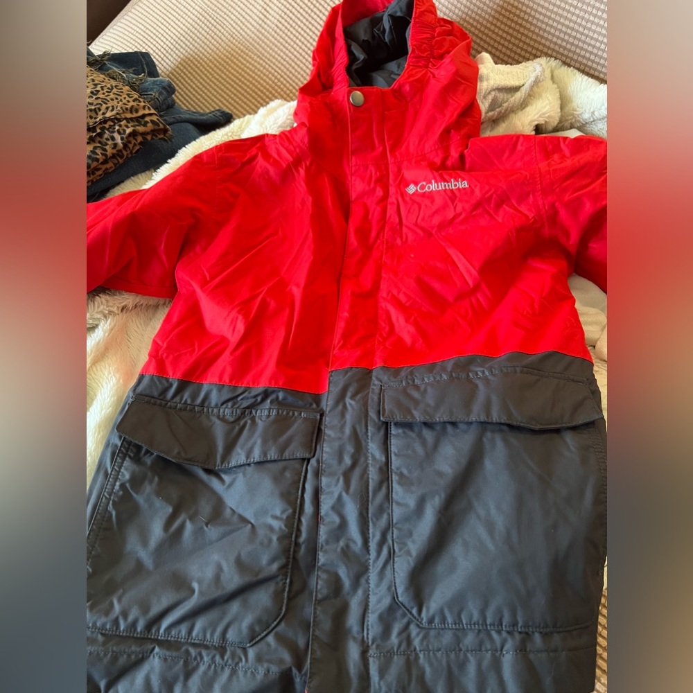 Colombia boys rain jacket great condition